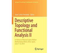 Descriptive Topology And Functional Analysis Ii