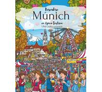 Descubre Múnich en época festiva: un libro para colorear para adultos con 40 motivos detallados con un toque bávaro: trajes tradicionales, ambiente de ... bullicio de la capital a finales del verano