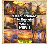Descubriendo la Energía con Master MINT: 60 historias emocionantes, diversión coloreando y 12 sopas de letras para jóvenes exploradores/as de 7 a 10 años