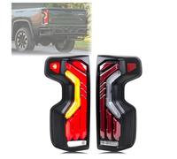 DESDE QQHH Feu arrière gauche Phare arrière Pour Chevy pour Silverado 1500 2500HD 3500HD 2019-2025 clignotant séquentiel feux arrière assemblage feux arrière LED