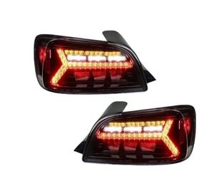 DESDE QQSQ Ensemble de Feu Arrière Pour S2000 1999-2002 Ensemble Feux Arrière Automatiques Style Mise À Niveau LED Dynamique Derniers Modèles Feux Voiture