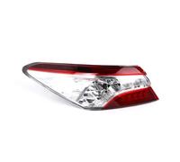 DESDEAQQHH Pour Toyota pour Camry 2018 2019 2020 feu arrière LED clignotant Siganl avertissement frein Auto ensemble de extérieur Cabochon de Feux Arrière(LED Left)