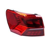 DESDEAQQHH Pour VW Pour Tayron 2018 - 2021, Feu Arrière De Voiture D'avertissement Stop Clignotant Recul Ensemble Cabochon de Feux Arrière(Outside Left)