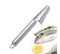 Désécailleur à Poisson - Grattoirs de Peau de Poisson,Grattoir en Acier Inoxydable pour Chef Cuisine Maison Famille Préparation de Fruits de Mer Cuisson et Voyages de Camping