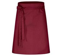 DESERMO Lot de 5 bavoirs de qualité supérieure 60cmx80cm (L x l)|Tablier de qualité supérieure pour homme et femme|Mélange innovant de coton et polyester|Grand choix de couleurs|220g/m² (bordeaux)