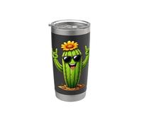 Désert amusant pour les amoureux des plantes de Rock On Cactus Gobelet isotherme en acier inoxydable double paroi