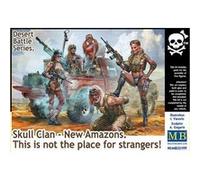 Desert Battle Series. Skull Clan - New Amazons - 1:35e - Master Box Ltd. G