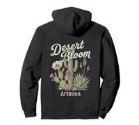 Desert Bloom Arizona Cactus Succulentes Agave Figue de Barbarie Sweat à Capuche