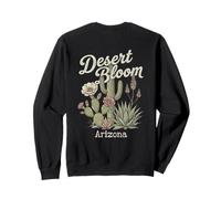 Desert Bloom Arizona Cactus Succulentes Agave Figue de Barbarie Sweatshirt