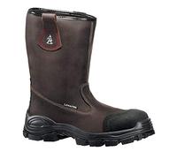 DESERT Botte marron foncé SEMELLE NOIRE