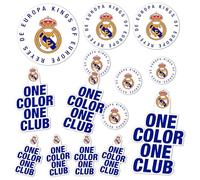 Desert Cactus Autocollant en vinyle Real Madrid FC Los Blancos Madridistas Soccer ordinateur portable bouteille d'eau voiture scrapbooking (Type 1-4)