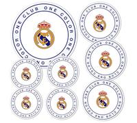 Desert Cactus Autocollant en vinyle Real Madrid FC Los Blancos Madridistas Soccer ordinateur portable bouteille d'eau voiture scrapbooking (Type 3-5)