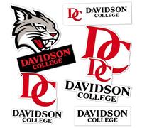 Desert Cactus Davidson College Autocollant Wildcats en vinyle pour ordinateur portable, bouteille d'eau, voiture, scrapbooking T2 (type 2-2)