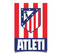 Desert Cactus Poster Atletico Madrid - Atleti de Madrid - Club de football espagnol de football - 28 x 43 cm - Décoration pour chambre ou bureau - Équipement officiel des fans (27,9 x 43,2 cm, version