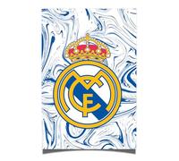 Desert Cactus Poster du Real Madrid FC Los Blancos Madridistas - Décoration pour chambre à coucher, bureau, équipement officiel des fans (27,9 x 43,2 cm, version H)