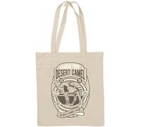 Desert Camel Arabian Pride Sac fourre-tout en coton naturel Blanc