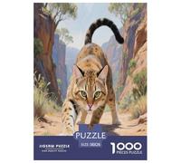 Désert Chinois 1000 Piece Jigsaw Puzzles for Adults Perfect for Relaxation Jigsaw Puzzle Pets Mignons Home Decoration for The Whole Family 38x26cm/1000pcs