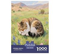 Désert Chinois 1000 Piece Jigsaw Puzzles for Adults Perfect for Relaxation Jigsaw Puzzle Pets Mignons Home Decors for The Whole Family 70x50cm/1000pcs