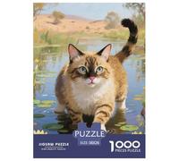 Désert Chinois 1000 Piece Jigsaw Puzzles for Adults with Extra Fun Challenges Jigsaw Puzzle Animaux Home Decoration for The Whole Family 38x26cm/1000pcs