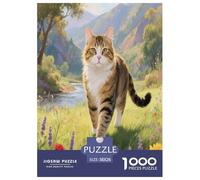 Désert Chinois 1000 Piece Puzzle Games for Adults Educational Games Jigsaw Puzzle Pets Mignons Home Decors for The Whole Family 38x26cm/1000pcs