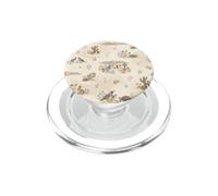 Desert Cottagecore Oiseau Cactus Montagnes Graphique PopSockets PopGrip pour MagSafe