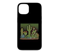 Désert de Cactus, Design rétro, rétro et Naturel Coque pour iPhone 13