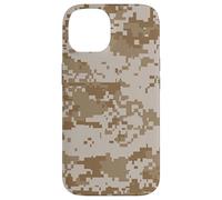 Desert Digital Camo Afrique Armée Afrique Militaire Libye Egypte Coque pour iPhone 14