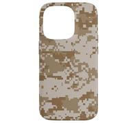 Desert Digital Camo Afrique Armée Afrique Militaire Libye Egypte Coque pour iPhone 14 Pro