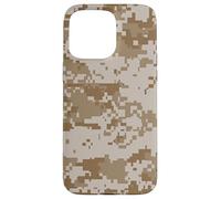 Desert Digital Camo Afrique Armée Afrique Militaire Libye Egypte Coque pour iPhone 15 Pro Max