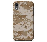 Desert Digital Camo Afrique Armée Afrique Militaire Libye Egypte Coque pour iPhone XR