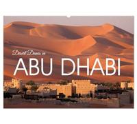 Desert dunes in Abu Dhabi (Wall Calendar 2027 DIN A2 landscape), CALVENDO 12 Month Wall Calendar: Shadows in the desert