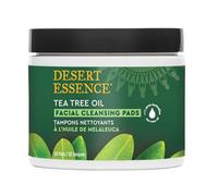 Desert Essence Disques de coton nettoyants à l'huile essentielle d'arbre à thé, 50 disques