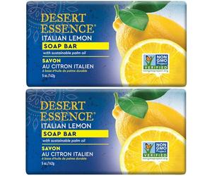 Desert Essence - Savon au Citron Italien - 142g - Lot de 2