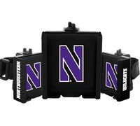 DESERT FOX GOLF Chariot de téléphone pour les fans de Northwestern Wildcats - Support de téléphone et accessoires pour voiturette de golf - Cadeaux de golf sous licence officielle