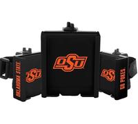 DESERT FOX GOLF Chariot de téléphone pour les fans des cowboys de l'Oklahoma State - Support de téléphone et accessoires pour voiturette de golf - Cadeaux de golf sous licence officielle