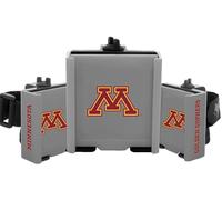 DESERT FOX GOLF Chariot de téléphone pour les fans des Golden Gophers du Minnesota - Support de téléphone et accessoires pour voiturette de golf - Cadeaux de golf sous licence officielle