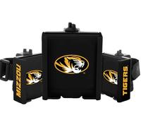 DESERT FOX GOLF Chariot de téléphone pour les fans des Tigers du Missouri - Support de téléphone et accessoires pour voiturette de golf - Cadeaux de golf sous licence officielle