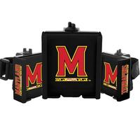 DESERT FOX GOLF Chariot de téléphone pour les fans du Maryland - Support de téléphone et accessoires pour voiturette de golf - Cadeaux de golf sous licence officielle