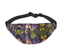 Desert Grapes Grand sac banane pour garçon, adapté pour profiter du sport, de la course, du cyclisme, des voyages, de la pêche