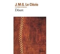 Jean‑Marie Gustave Le Clézio – Désert – Roman – Gallimard Poche