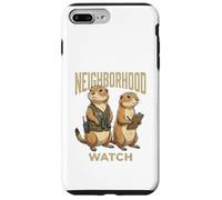 Desert Lookout Montre de Quartier pour Chien de Prairie Coque pour iPhone 7 Plus/8 Plus