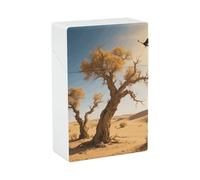 Desert Poplars Étui à cigarettes portable pour cigarettes et distributeurs de cigarettes durables