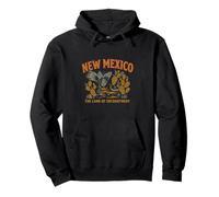 Desert Roadrunner Souvenir Vintage Oiseau et Cactus du Nouveau-Mexique Sweat à Capuche