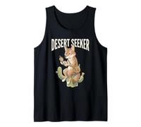 Desert Seeker Adventure Coyote Explorer Wild West Vibes Débardeur