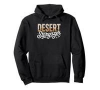 Desert Stargazer Haut Astronomy Dark Ciel Heritage Badge Sweat à Capuche