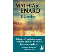 Mathias Enard – Déserter – Roman – Poche