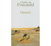 Déserts - Charles de Foucauld - Rivages - Poche - Récit