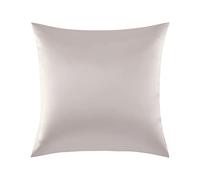 Desforges - Taie d'oreiller 65 x 65 cm en Soie Gris uni, Jolie MÔME