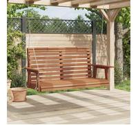 Desginer Bain de soleil - UU - Banc de balançoire de jardin - chaînes en métal bois massif sapin CC97