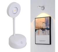 DESGNT Lampe murale sans fil,eclairage tableau led rechargeable,applique a pile，lampe avec Détecteur de Mouvement，3 modes de gradation，pour Image,vitrines,fléchettes,photo,portrait.